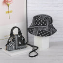 Bandana Purse and Bucket Hat Set